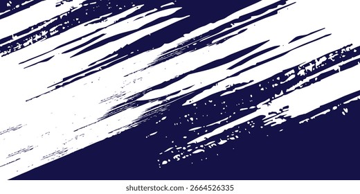 Fondo de textura grunge degradado de patrón de color blanco y azul de semitono. Ilustración vectorial de estilo deportivo de cómics de arte pop de puntos. Líneas de velocidad Abstractas Estilo Azul Color Medio Tono Azul Artes Modernas