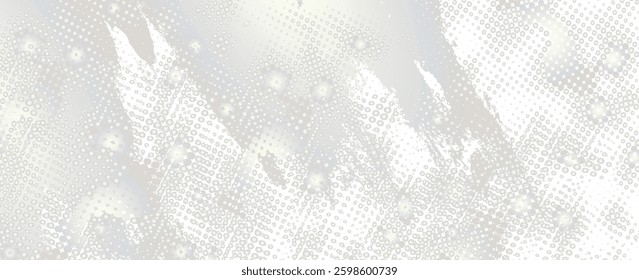 Halftone white color pattern gradient grunge texture background. Dot pop art comic sport style vector illustration. grunge vector dots	