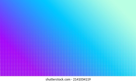 Fondo plano de color degradado de puntos blancos de semitono