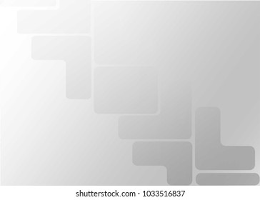 Halftone white geometric template. Eps 10