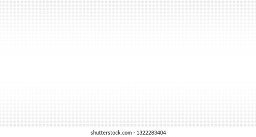 Halftone white & grey background. Dotted abstract vector illustration on white isolated background. Dots background business concept.