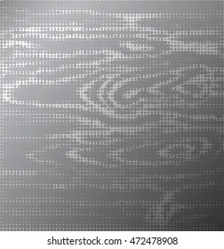 Halftone wood texture grey