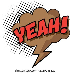 Signo de arte de emoticono de semitono sí
