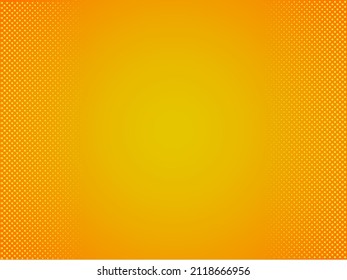 HALFTONE YELLOW AND ORANGE BACKGROUND. GREAT FOR FLYER AND BANNER THEMES 