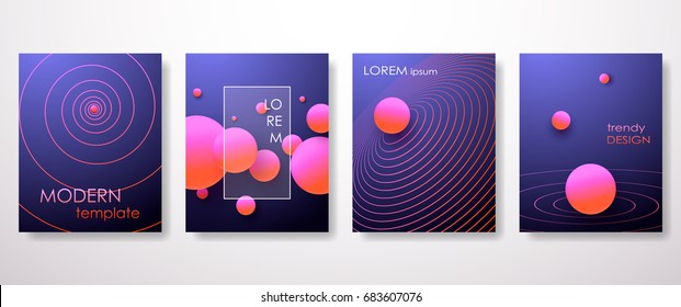 Halftone,3d, Minimal covers design,gradients, ball shapes. Tech cover,futuristic banner, future template,abstract flyer, poster,trendy presentation, minimalist brochure. Vector geometric illustration