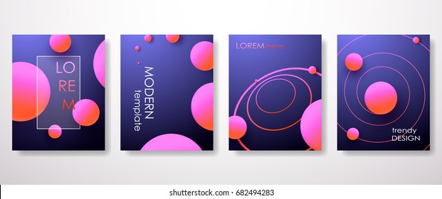 Halftone,3d, Minimal covers design,gradients, balls shapes. Tech cover,futuristic banner, future template,abstract flyer, poster,trendy presentation, minimalist brochure. Vector geometric illustration