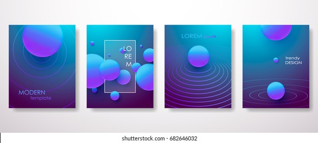 Halftone,3d, Minimal covers design,gradients, balls shapes. Tech cover,futuristic banner, future template,abstract flyer, poster,trendy presentation, minimalist brochure. Vector geometric illustration