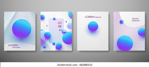 Halftone,3d, Minimal covers design,gradients, balls shapes. Tech cover,futuristic banner, future template,abstract flyer, poster,trendy presentation, minimalist brochure. Vector geometric illustration