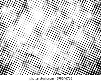 halftones background.Distress Dirty Damaged Spotted Circles Overlay Dots Texture . Grunge Effect . - Shutterstock ID 398146765