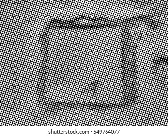 halftones background.Distress Dirty Damaged Spotted Circles Overlay Dots Texture . Grunge Effect .