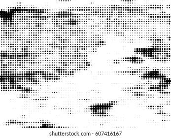 halftones background.Distress Dirty Damaged Spotted Circles Overlay Dots Texture . Grunge Effect .