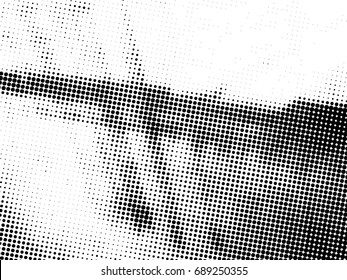 halftones background.Distress Dirty Damaged Spotted Circles Overlay Dots Texture . Grunge Effect .