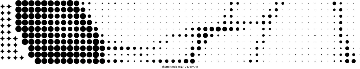 halftones background.Distress Dirty Damaged Spotted Circles Overlay Dots Texture . Grunge Effect .