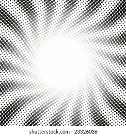 halftones rotation high quality vector illustration