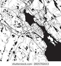 Halifax City Skyline Vector Illustration Featuring Canada Famous Landmarks And Architecture Cityscape Design