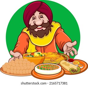 The hallmark of Indian cuisine is the use of a variety of Indian spices and vegetables grown in India, and a wide variety of vegetarian dishes. 
