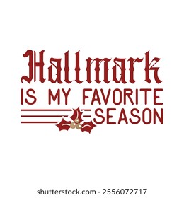 Hallmark is my favorite season