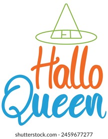 Hallo Queen T-shirt, Vector File