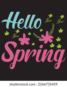 Hallow Spring SVG T-Shirt Design