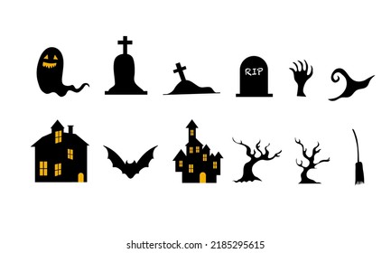 halloweeen vector design for halloween event resources
