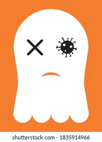 Halloween 2020 Covid Kawaii Ghosts