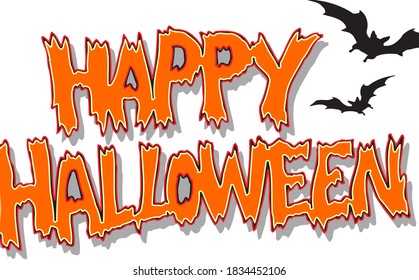 Halloween 2020 vector silhouettes icon and character. Halloween Ghost, Frame, Witch, Haunted House, Moon, Pumpkins and Bats Happy halloween
