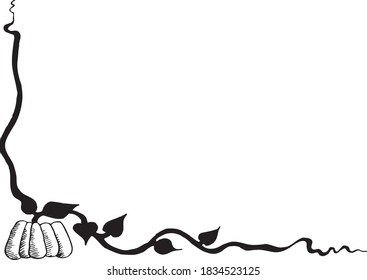 Halloween 2020 vector silhouettes icon and character. Halloween Ghost, Frame, Witch, Haunted House, Moon, Hot New Pumpkins.