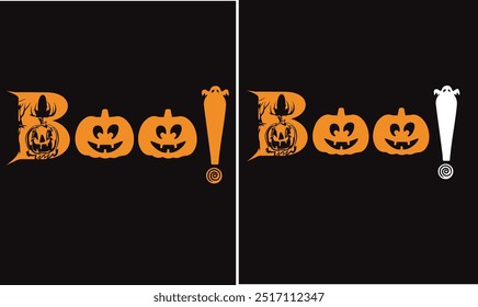 Halloween (31 October) design for t-shirt, cards, frame artwork, bags, mugs, stickers, Organic food tags, icon etc. Print Ready Halloween T-Shirt Template - Vector.
