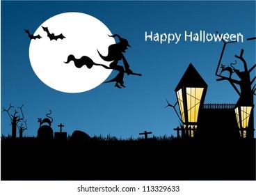Halloween 4. vector illustration