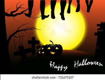 Halloween abstract background