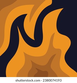 Halloween Abstract background Vector Template