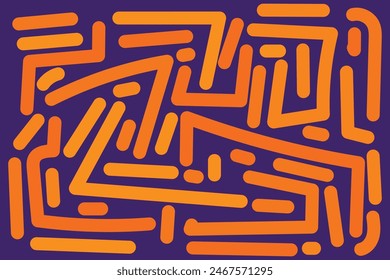 Fondo abstracto del doodle de Halloween para su recurso gráfico