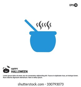 Halloween aicon. Halloween Gray and Blue Icons. simple minimal, flat, solid, mono, monochrome, plain, contemporary style. Vector illustration web internet design elements