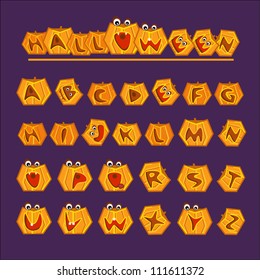 halloween alphabet