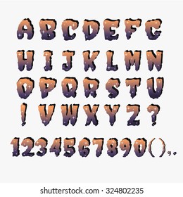 Halloween alphabet