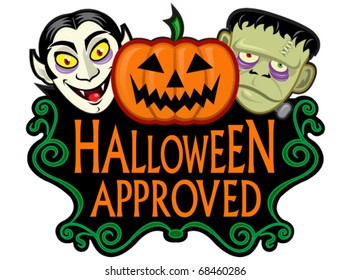 Halloween Approved Seal