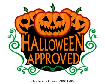 Halloween Approved Super Seal