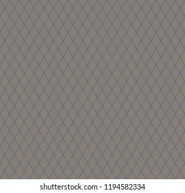 Halloween Argyle plaid. Scottish pattern in orange, black and grey rhombuses. Scottish cage. Traditional Scottish background of diamonds . Seamless fabric texture. Vector illustration