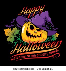 Halloween Art EPS Vector Design