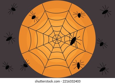 Halloween artwork vector illustration graphic design wallpaper background collection