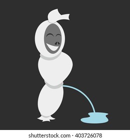  Halloween asian ghosts design template. Vector illustration
