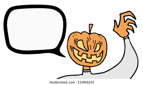 Halloween attack comic