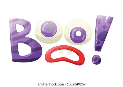 Halloween attribute with skull spook ghost vector illustration