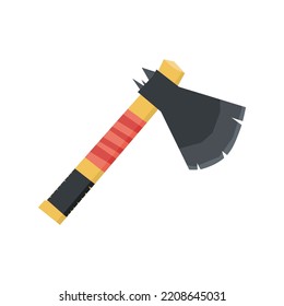 Halloween Axe Vector illustration, in flat cartoon design style. Suitable and perfect for poster design materials, banners and many other purposes.