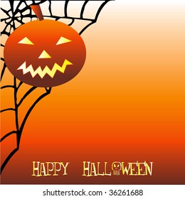 Halloween Background 1 Vector that can be used as wallpaper, template or anything else.