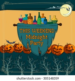 Halloween background 