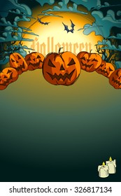 Halloween background 
