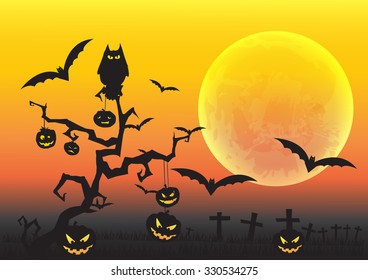 Halloween background