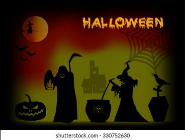 halloween background.
