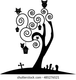 Halloween background 